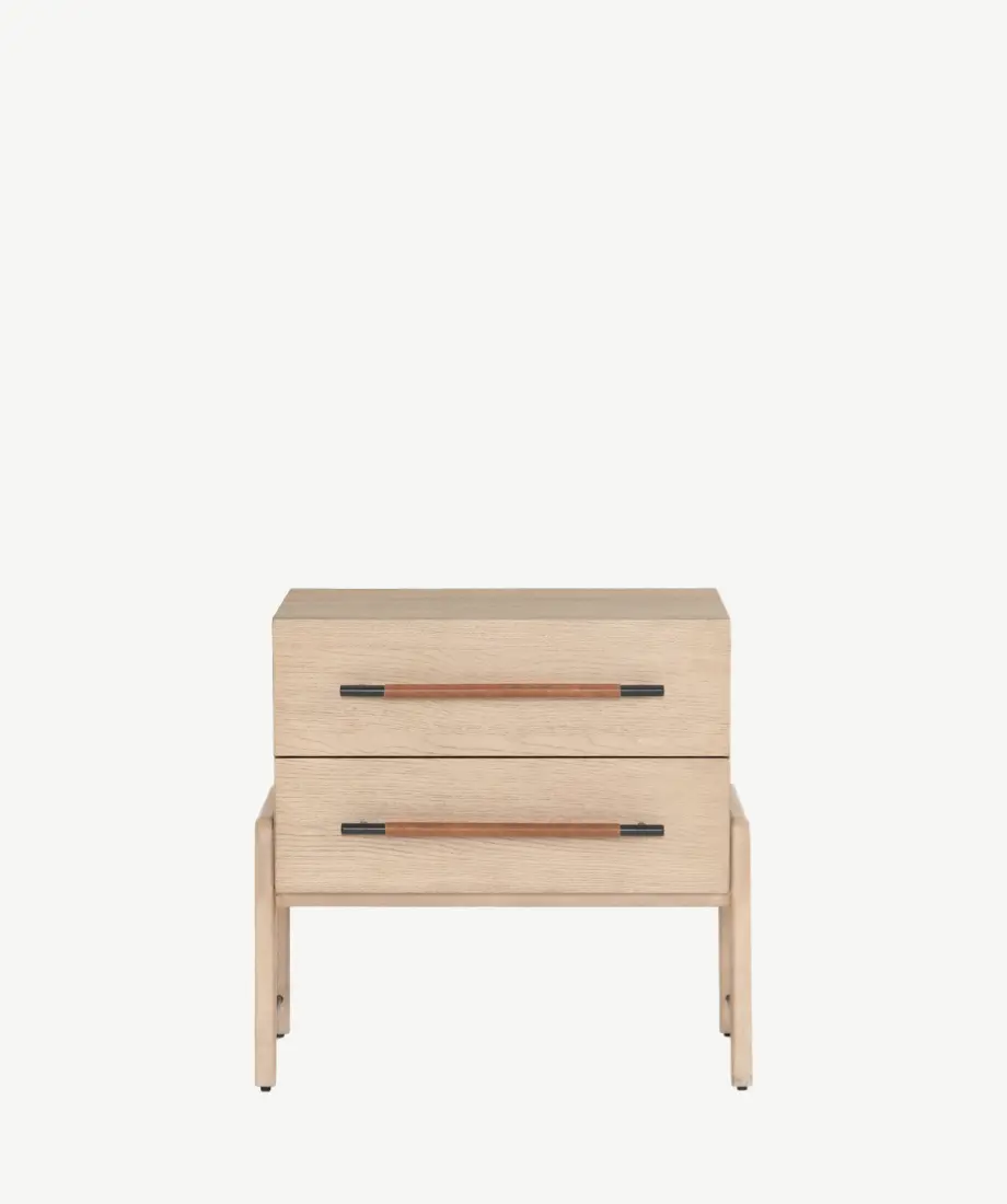 Oak Side Table - Image 1