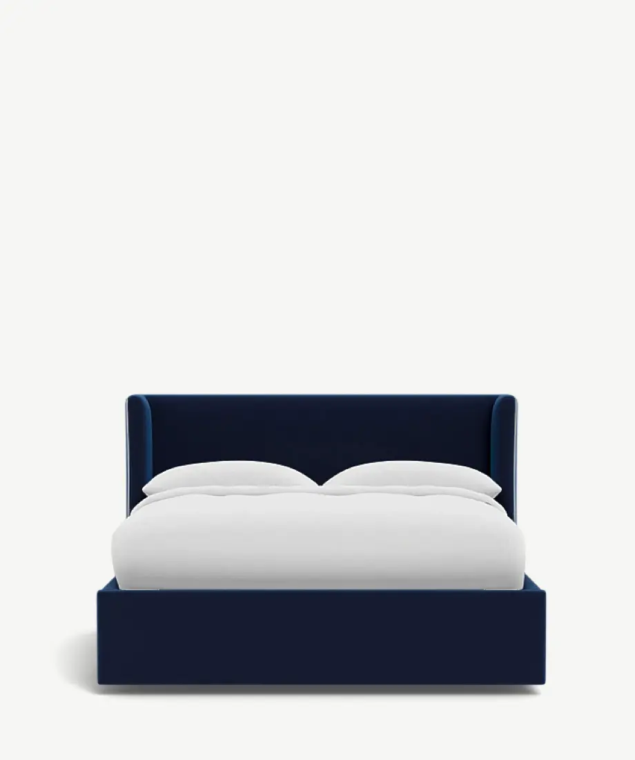 Adam Upholstered Bed with Storage - Image 1