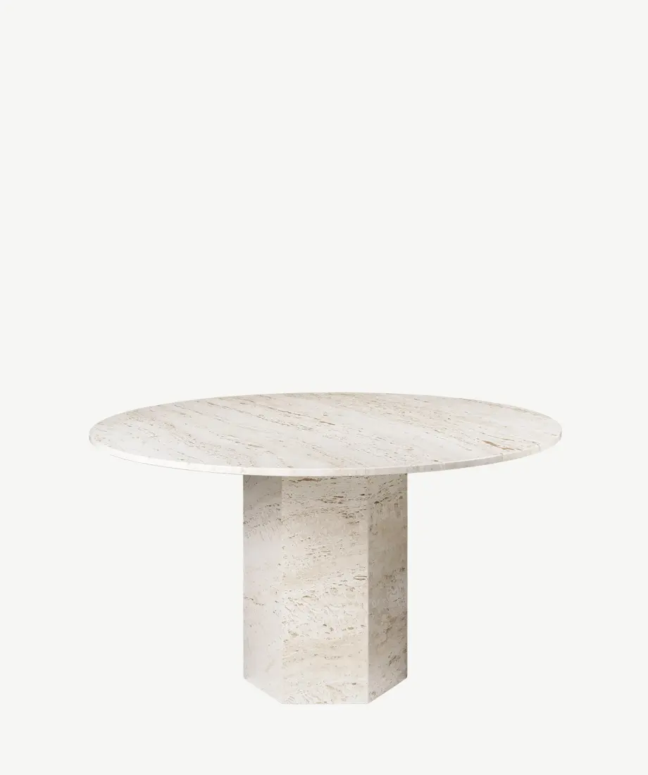 Travertine Table - Image 1
