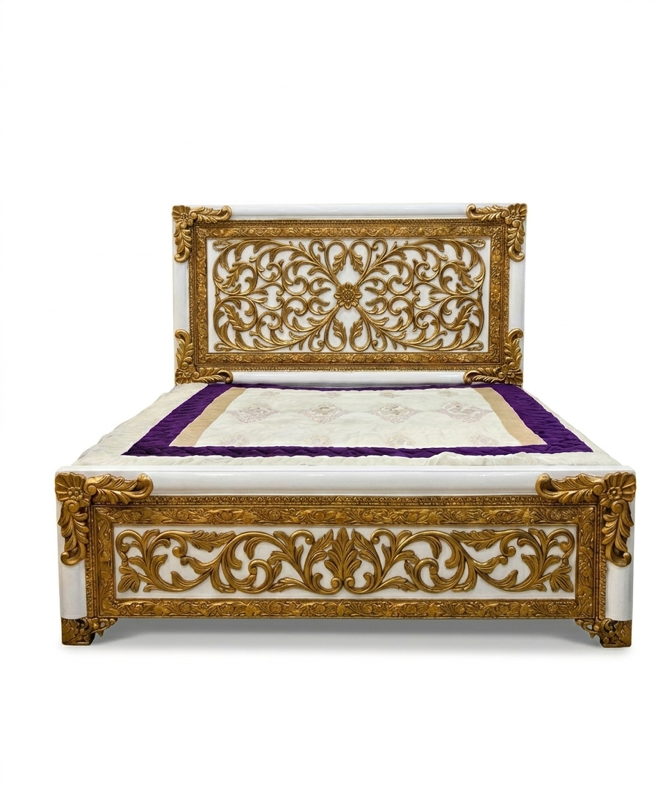 Bed Set with Golden Deco - Image 2
