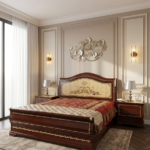Gujrati Bed set Complete Solid High glass Finish