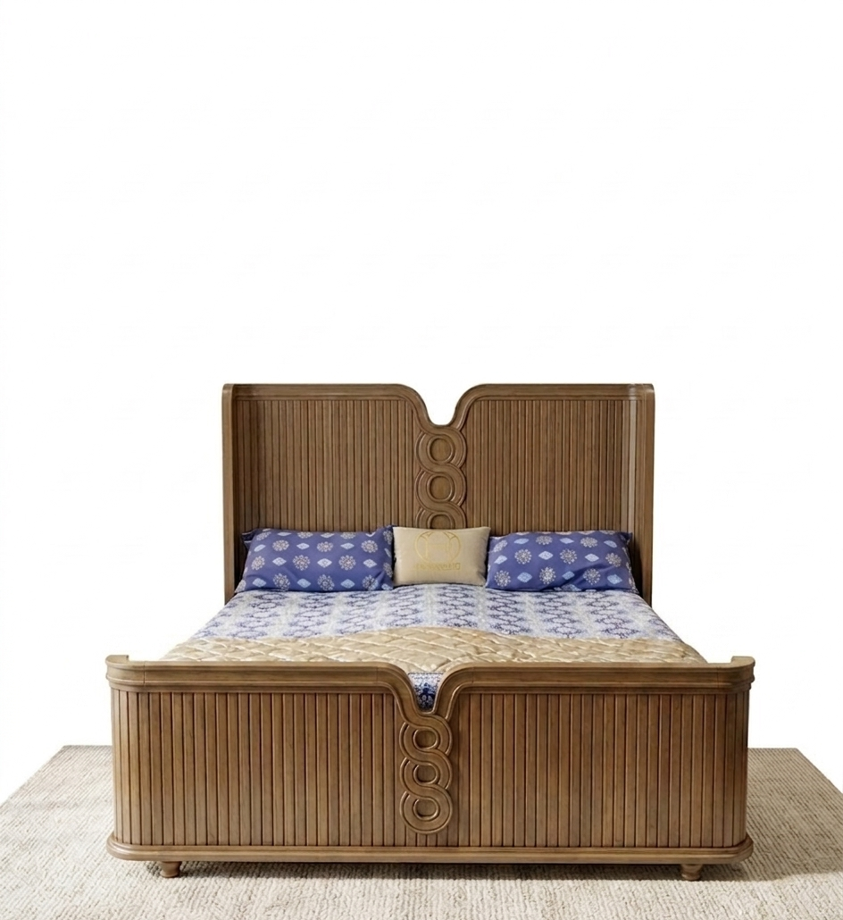 Solid Gujrati Style Bed - Image 3