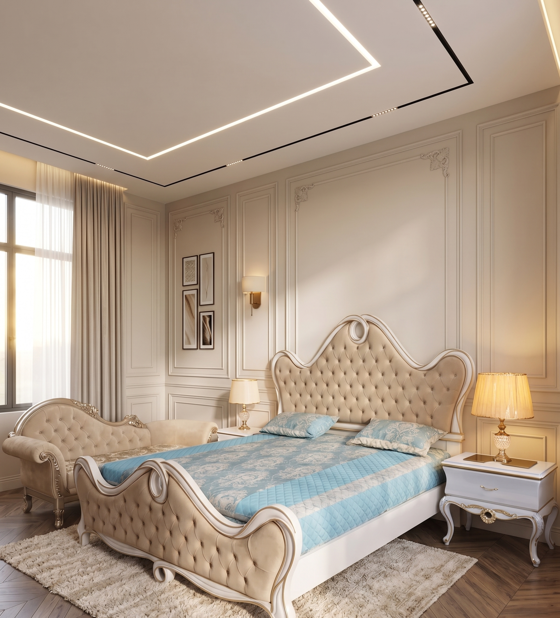 Gemini_Generated_Image_lywu80lywu80lywu Chack Finish Bed Set - Image 1