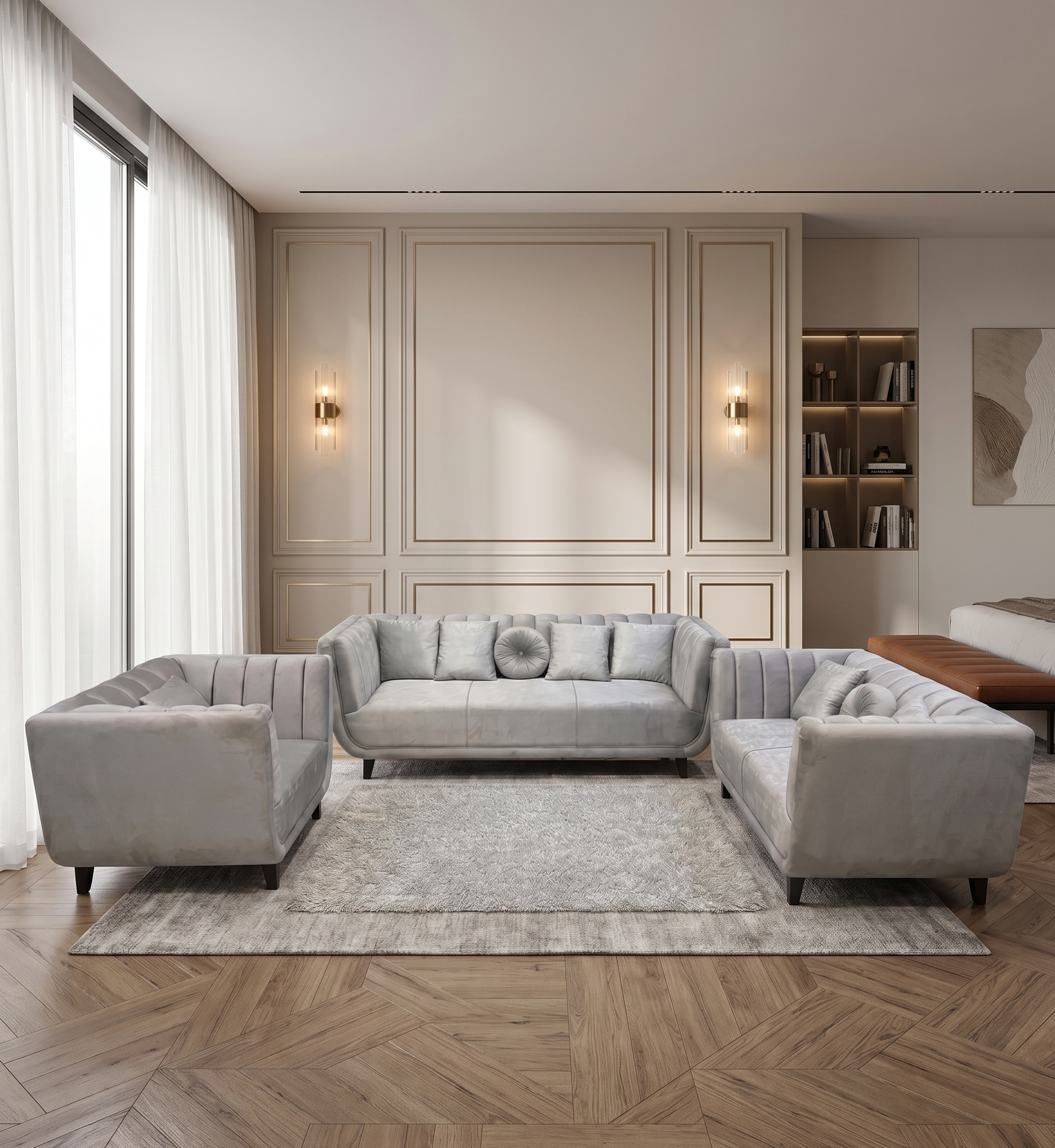 6 Sitter Sofa Poshish - Image 1