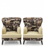 Poshish Bed Room Chair Printed Style - Image 2