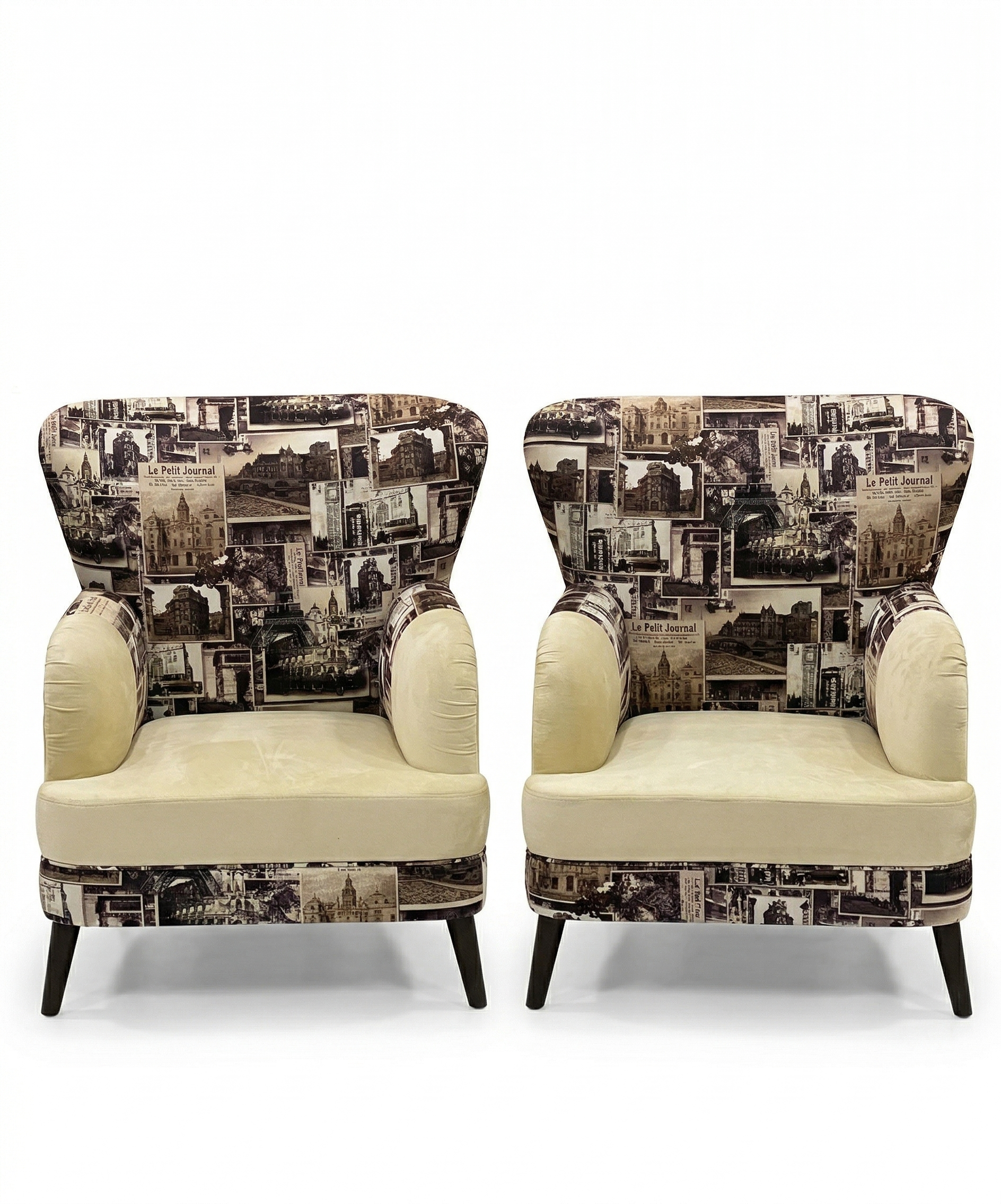 Poshish Bed Room Chair Printed Style - Image 2