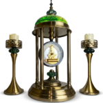 Brass Clock Set